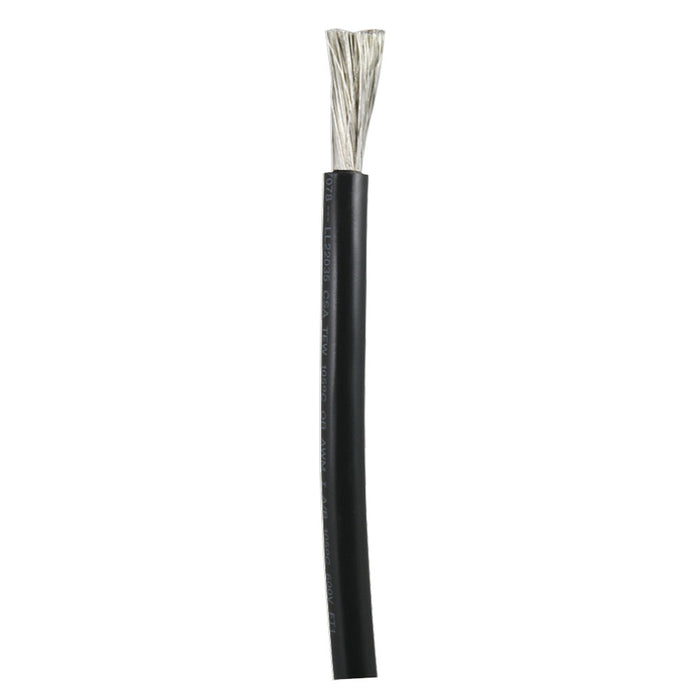 Ancor 1/0 AWG Marine Grade Battery Cable, Black