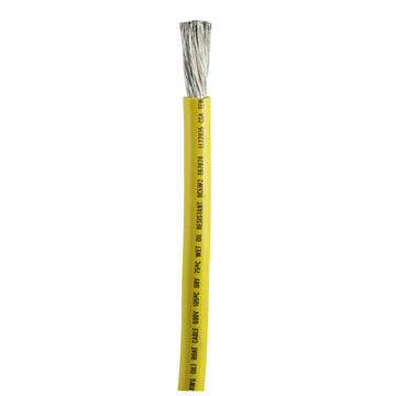 Ancor Marine Grade Battery Cable, 1/0 AWG Yellow, UL 1426 Compliant