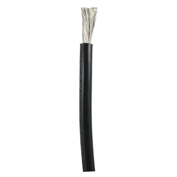 Ancor 2/0 AWG Marine Grade Battery Cable, Black - Sold By Foot