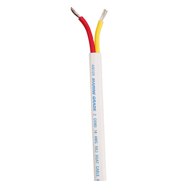 Ancor 16/2 AWG Red/Yellow Duplex Marine Grade Cable - UL & ABYC Compliant