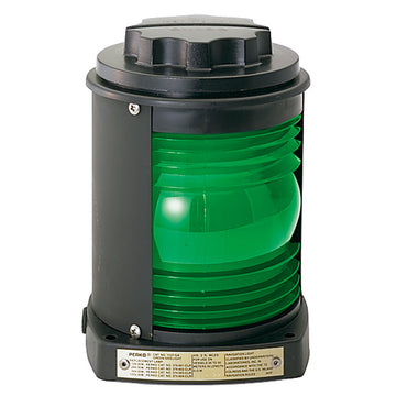 Perko Side Light - Black Plastic, Green Lens (1127GA0BLK)