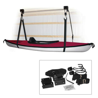 Attwood Kayak Hoist System, 120 lbs Capacity - Black