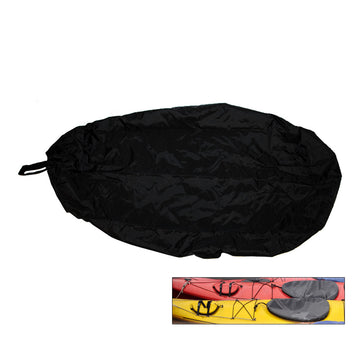 Attwood Universal Fit Kayak Cockpit Cover, Black – 210D Nylon