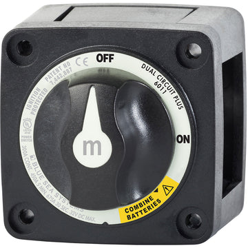 Blue Sea Systems 6011200 m-Series Dual Circuit Plus Battery Switch, 300A