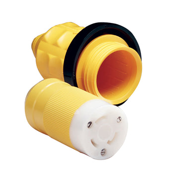 Marinco 30A 125V Locking Female Shore Power Connector Replacement Kit, UL Listed