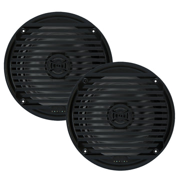 JENSEN MS6007BR 6.5" Coaxial Marine Speaker, Black, 60W
