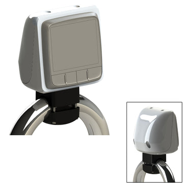Scanstrut Scanpod Rail Mount, Pre-Cut for 1 Standard Instrument (1"-1.33" Rails)