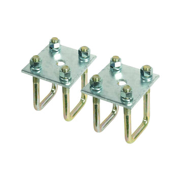 C.E. Smith Axle Tie Plate Kit, 2" Square Axle – Made in USA