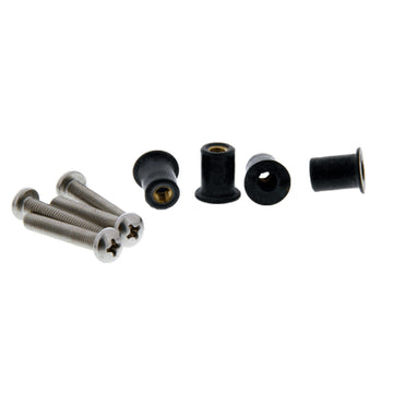 Scotty Well Nut Mounting Kit, 4-Pack