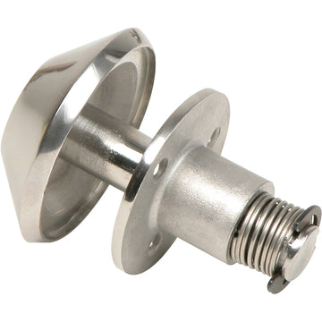 Whitecap Spring Loaded Pull-Up Cleat, 316 Stainless Steel, Polished