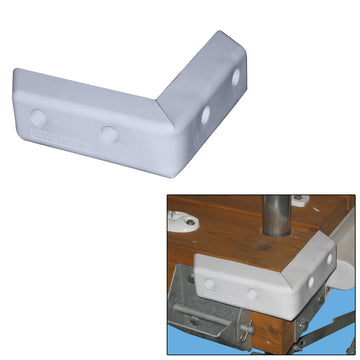Dock Edge Protect HD 16-Inch PVC Dock Bumper, White
