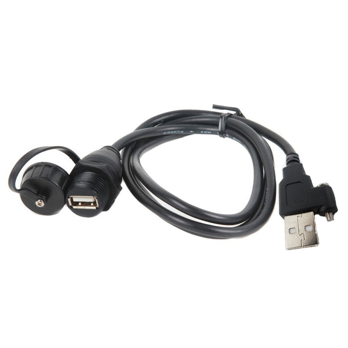 Fusion MS-CBUSBFM1 Flush Mount USB Connector with Waterproof Cap
