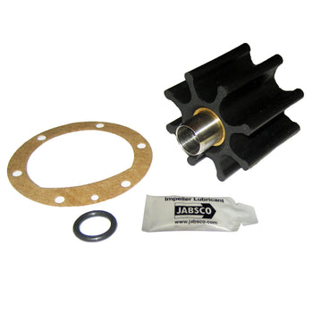 Jabsco Nitrile Impeller Kit, 8-Blade, Ding Drive, 2-9/16" Diameter