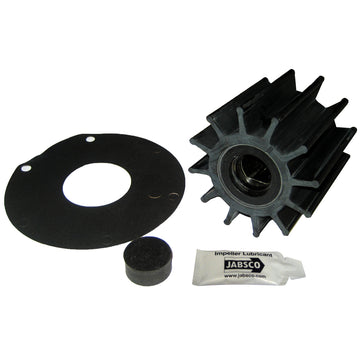 Jabsco Neoprene Impeller Kit, 12-Blade, Double Flat Drive