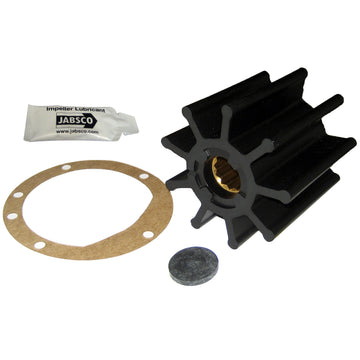 Jabsco Profile M Impeller Kit, 9-Blade Nitrile, 3-3/4" Diameter