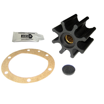 Jabsco Impeller Kit, 8-Blade Nitrile, 2-9/16" Spline Drive