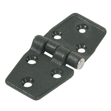 Whitecap S-3030 Black Nylon Butt Hinge, 1-1/2" x 3"