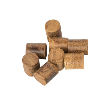 Whitecap Teak Plugs, 1/4 inch, 20 Pack - Marine-Grade Quality