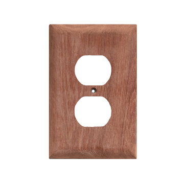 Whitecap Teak Outlet Cover, 5-1/16" x 3-5/8"