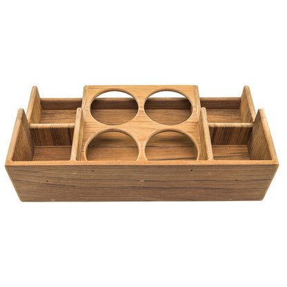 Whitecap Teak Bar Rack