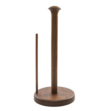 Whitecap Marine-Grade Teak Stand-Up Paper Towel Holder, Oiled Finish