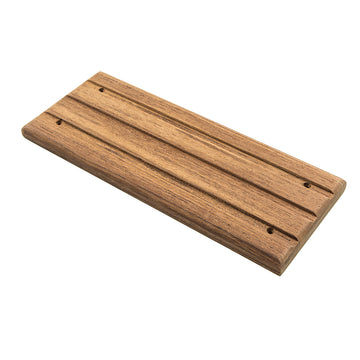 Whitecap Teak Deck Step, Small – 8-3/4" L x 3-1/2" W, Marine Grade