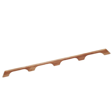 Whitecap Teak Handrail, 4-Loop, 43"L – Marine Grade