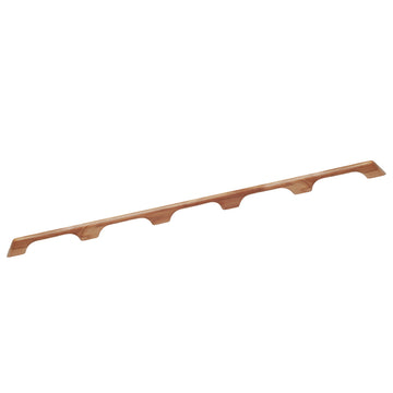Whitecap Teak Handrail, 5 Loops, 53"L – Premium Marine Grade