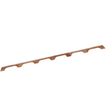 Whitecap Teak Handrail, 6 Loops, 63-inch