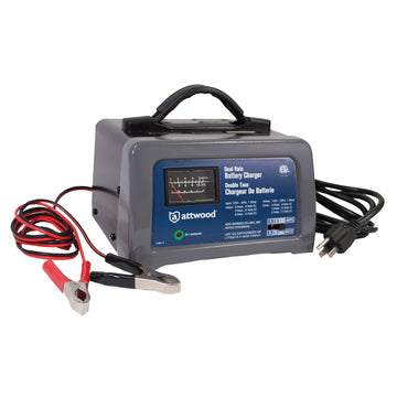 Attwood Marine & Automotive Battery Charger, 2/6A 12V/6V 120V