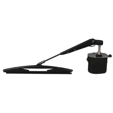 Schmitt Marine Standard Wiper Motor Kit, 1.5" Shaft with 14" Arm & Blade, 12V