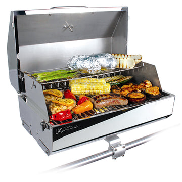 Kuuma Elite 316 Marine Propane Gas Grill, 316 Sq. In. Cooking Surface