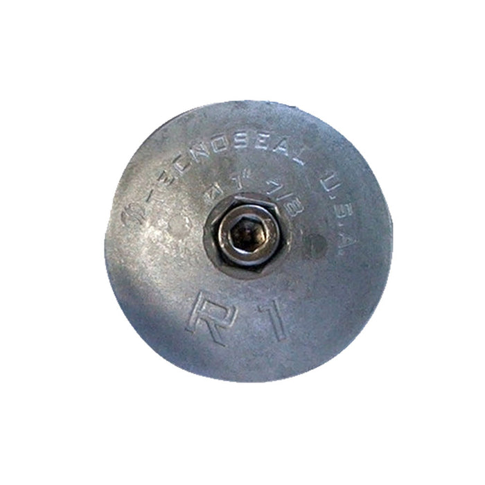 Tecnoseal R1AL Aluminum Rudder Anode, 1-7/8 in.