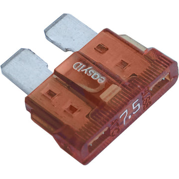 Blue Sea Systems easyID ATC Blade Fuse, 7.5 Amp – 2-Pack