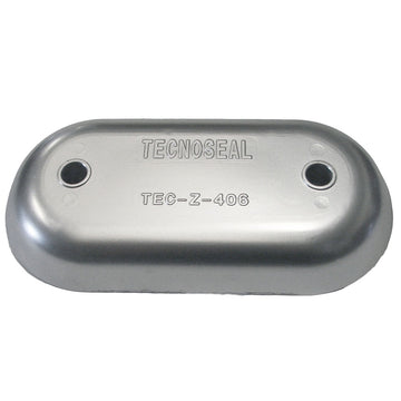 Tecnoseal Z406 Hull Plate Anode, Zinc – Superior Saltwater Protection