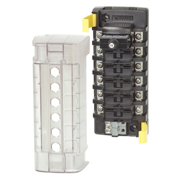 Blue Sea Systems 5050 ST CLB Circuit Breaker Block, 6 Circuits, 32V DC
