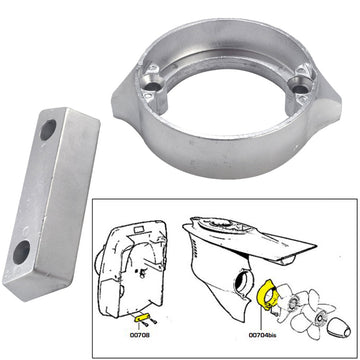 Tecnoseal 20706 Zinc Anode Kit for Volvo Penta Duo-Prop 290