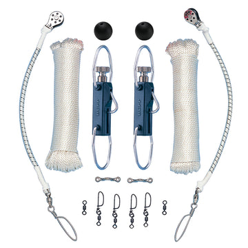 Rupp Marine Top Gun Rigging Kit with Klickers for Outriggers up to 20 ft.