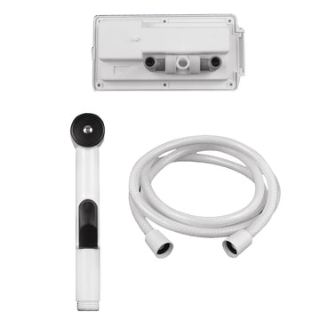 Attwood Marine Aft-Deck Shower with Hot/Cold Mixing and 6' Hose
