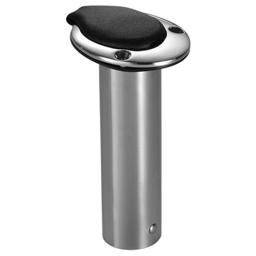 Attwood Marine Standard Series Flush Mount Rod Holder, 0 Degree, Black Insert