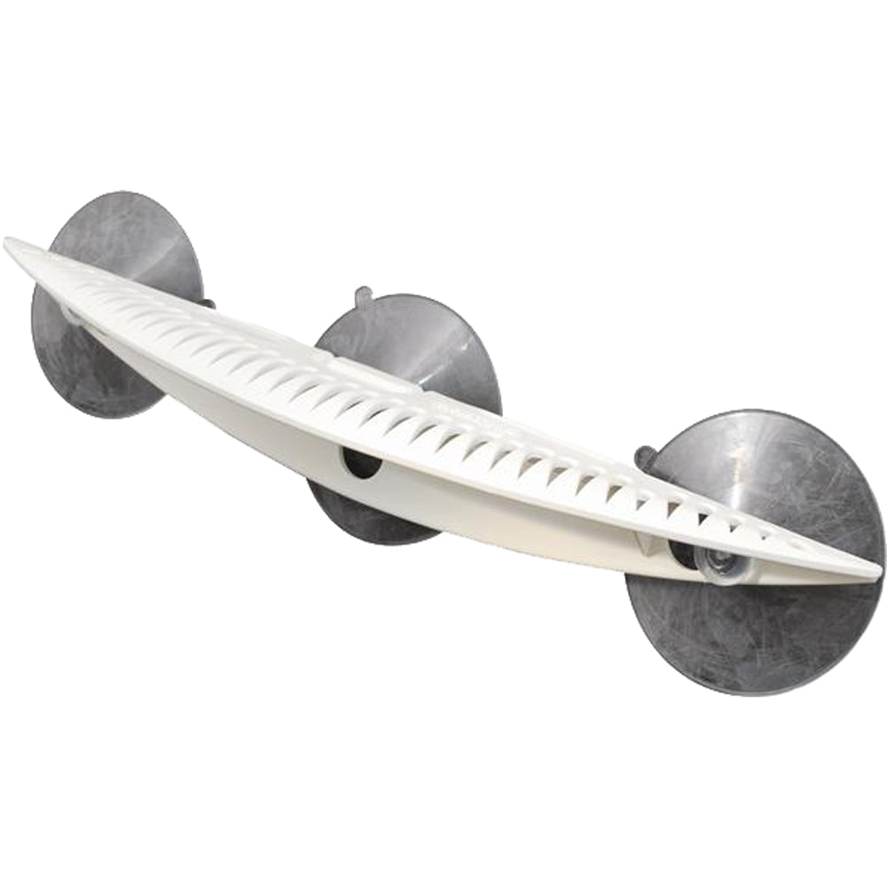 Attwood Marine 12" White Plastic Hook & Lure Rack