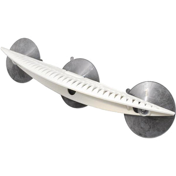 Attwood Marine 12" White Plastic Hook & Lure Rack