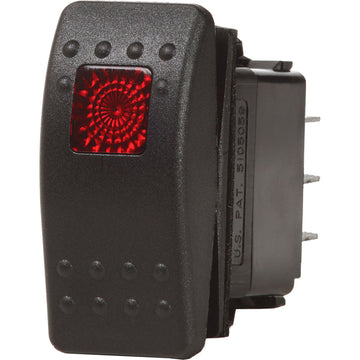 Blue Sea Systems Contura II Rocker Switch, SPDT (ON)-OFF-ON, 20A Marine