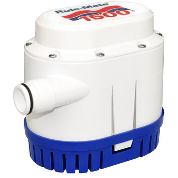 Rule Rule-Mate 1500 GPH Fully Automated Bilge Pump, 12V with 3-Year Warranty