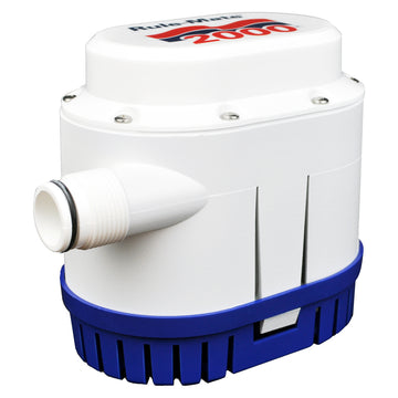 Rule Rule-Mate 2000 GPH Fully Automated Bilge Pump, 24V with Integrated Sensing