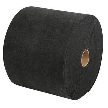 C.E. Smith Black Marine-Grade Bunk Carpet Roll, 18"W x 18'L – Made in USA