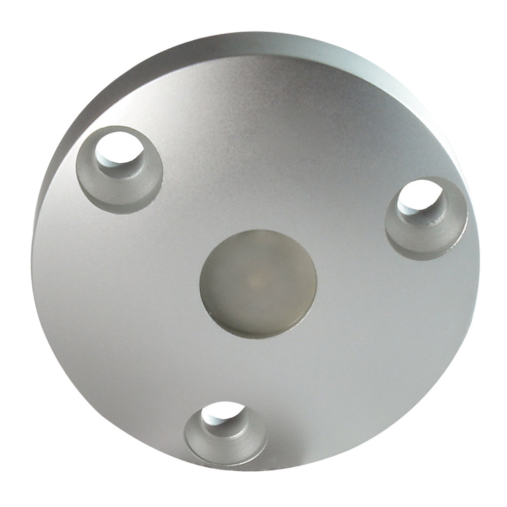 Lumitec Anywhere Light, Tri-Color LED, Dimmable, Brushed Aluminum Housing