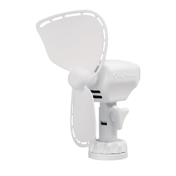 SEEKR by Caframo Ultimate 757 Marine Fan, 24V DC, 2-Speed, 7-inch - White