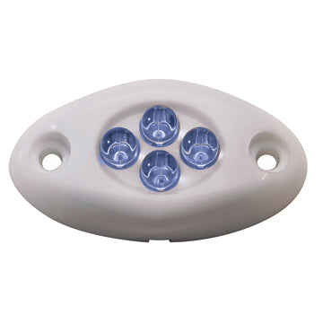 Innovative Lighting 4-LED Surface Mount Courtesy Light, Blue/White – Made in USA