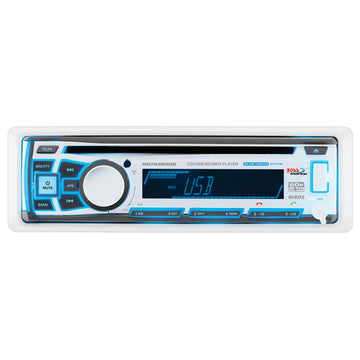 Boss Audio MR762BRGB Marine Receiver with CD/USB/Bluetooth, 240W